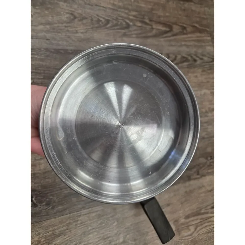 Eckoware Thick Copper Bottom Stainless Steel 1.5 Quart Pot With Lid